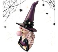 Generico Scultura da - Figurina della Stregone di Resina di Halloween Gotica | Che Statua di Gomma da Masticare | Dispositivo per La Casa del Festival di Ornamenti per Ornamenti per La Fan