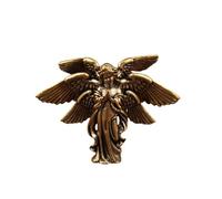 Generico Scultura Multiuso in Ottone angolato con Sei, Perfetto per Decorazioni da scrivania e Soggiorno, Protezioni ispiratrici, Regalo benedizione