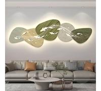 Generico Sculture Decorative 3D da Parete, Quadri Moderni for L'Arredamento D'Interni con Luci a LED for Soggiorno, Parete Dietro Il Divano, Sala da Pranzo, Ingresso, Corridoio, Ufficio