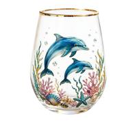 Generico Sea Animal Glass - 350ml Drinking Cup | 3D Marine Design