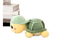 Generico Sea Turtle Stuffed Animal - Plush Turtle with Hat | Soft Cute Turtles Plush Doll | Kawaii Stuffed Animal Toy for Kids Shower Beach Theme Travel Companion Home Decor Gift