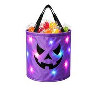 Generico Secchiello A Forma di Illuminato A LED per Halloween | Dolci Di Halloween Per Bambini, Secchiello Divertente Per Ingressi, Mensole Del , Verande E Soggiorni