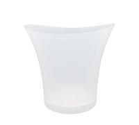 Generico Secchiello Ghiaccio LED 5L, Raffreddatore Champagne con Luci Multicolore Automatiche per Feste,Casa,Bar, Contenitore Impermeabile per Bevande,per Vino, Birra e Cocktail