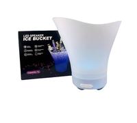 Generico Secchiello Ghiaccio LED da 7 L, Cestello per Champagne con Speaker BT, Seau Glaces Ghiaccio con Luce LED RGB Colorata, Beverage Beer Freezer Bar Club, 32 x 30 x 28 cm