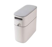 Genérico Secchio di spazzatura stretto, sottile | contenitore per rifiuti decorativi antiodore per cucina bagno armadio
