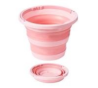 Generico Secchio per l'acqua Pieghevole - Secchio Portatile Compatto con Maniglia, Contenitore per Esterni da 6 Litri | Robusto Vaso per l'acqua Domestico, Ideale per l'escursionismo, la, Il