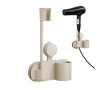Generico Secure Grip Blower Dock, Space Saver Styling Rack, 11 Inch Wall Mount with Suction Feature, Quick Fix Storage Rack, Bathroom Racks Compact Design, Tile Use for Bathroom