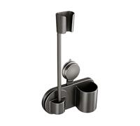 Generico Secure Grip Blower Dock, Space Saver Styling Rack, 11 Inch Wall Mount with Suction Feature, Quick Fix Storage Rack, Bathroom Racks Compact Design, Tile Use for Bathroom