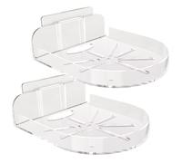 Generico Security Camera Wall Rack - Compact 12x9.5 Cm PP Monitor Bracket Set, Durable Indoor Outdoor Mount With Easy Installation Structure | Suitable for Home, Nursery, Bedroom, Bathroom, and Small