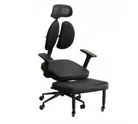 Generico Sedia angolata, correttore posturale da scrivania, sedia ergonomica regolabile in altezza for inginocchiarsi, for alleviare il dolore alla schiena e al collo