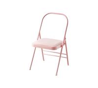 Generico Sedia ausiliaria pieghevole yoga, sedia con schienale portatile rinforzato, allenamento forza alleviare il mal schiena, for eventi in ufficio a casa(Color 1)