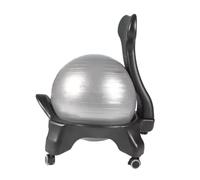 Generico Sedia Classica Balance Ball, Sedile Stabile | Include pompa e guida agli esercizi, for uso domestico o in ufficio(Color3)