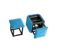Generico Sedia cubica, poltrona ottomana impilabile 5 in 1, sgabelli impilabili, for balcone, giardino, cortile, camera da letto, ufficio (35x35 cm/45x45 cm)(Color 8,45x45cm)