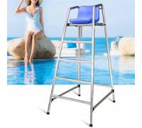 Generico Sedia da Bagnino Professionale, in Lega di Alluminio, per Uso Interno/Esterno, per l'osservazione di Piscine e spiagge, Attrezzatura di Salvataggio Durevole per arbitri e bagnini