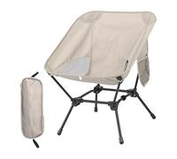 Generico Sedia da campeggio pieghevole - sedile di viaggio pieghevole con tasche laterali | Sedia portatile per picnics, escursioni, spiaggia, portelloni, a bordo piscina | Sede del estern
