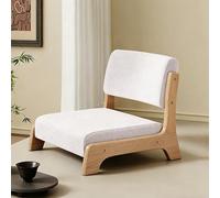 Generico Sedia Da Meditazione, Sedia Da Terra Con Supporto For Lo Schienale E Rivestimento In Lana D'Agnello, Diverse Specifiche Disponibili For Soggiorno, Camera Da Letto