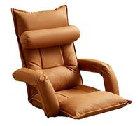 Generico Sedia da Pavimento con Supporto per la Schiena, Sedia da Pavimento Pieghevole Portatile, Sedia da Meditazione, Seduta Imbottita da Pavimento, Divano da Pavimento di Grandi dimensio