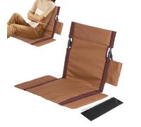 Genérico Sedia da pavimento, seduta pieghevole portatile - sedia da pavimento con schienale - per esterni interni escursionismo pic-nic spiaggia giardino patio