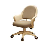 Generico Sedia Da Scrivania For Computer Con Ruote, Sedia Da Ufficio Girevole E Sollevabile A 360°, Ergonomica, Adatta For La Casa E L'ufficio(Color 1)