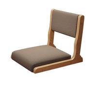 Generico Sedia Da Terra, Sedia Giapponese Pieghevole Con Supporto For La Schiena, Divano Pigro Con Seduta A Pavimento Senza Gambe For Meditazione, Bere Il Tè, Leggere