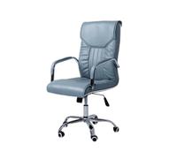 Generico Sedia Da Ufficio Ergonomica Con Schienale A Forma Di S, Sedia Da Computer Con Modalità A Dondolo, Altezza Regolabile For La Camera Da Letto Di Casa(Blue)