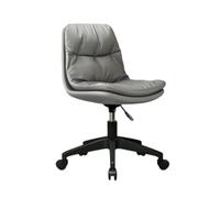 Generico Sedia Da Ufficio Ergonomica, Sedia Da Scrivania For Computer Con Ruote, Paraurti A Gas A Tre Stadi, Altezza Regolabile: 40-50 Cm, For Piccoli Spazi In Ufficio(Color 2)
