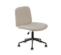 Generico Sedia Da Ufficio Ergonomica, Sedia Da Scrivania Mobile For Computer Con Ruote, Altezza Del Sedile Regolabile: 42-50 Cm, For Aule Domestiche Piccolo Spazio(Color 2)
