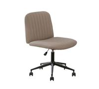Generico Sedia Da Ufficio Ergonomica, Sedia Da Scrivania Mobile For Computer Con Ruote, Altezza Del Sedile Regolabile: 42-50 Cm, For Aule Domestiche Piccolo Spazio(Color 1)