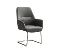 Generico Sedia Da Ufficio For Computer,Sedia Da Toilette Ergonomica Con Schienale Medio,Sedia Da Scrivania Direzionale For La Casa,Imbottitura In Spugna Ad Alta Resilienza,Capacità 500 Kg(Black)