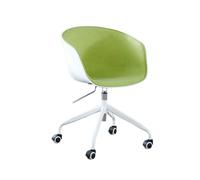 Generico Sedia Da Ufficio Girevole A 360°, Sedia For Computer Con Ruote Girevoli, Sgabello Da Studio Ergonomico, Capacità Di Carico Di 440 Libbre For La Camera Da Letto(Green)