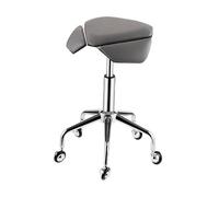 Generico Sedia Ergonomica Con Sgabello A Sella, Sgabello Da Ufficio Ad Altezza Regolabile Con Ruote, Cuscino Del Sedile Trapezoidale For Il Salone Home Office(Color 2)