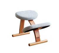 Generico Sedia ergonomica da ufficio, sgabello con postura a dondolo e cuscino spesso, sedia for inginocchiarsi, for mal di schiena, dolori al collo, postura e circolazione