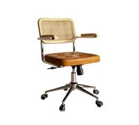 Generico Sedia Ergonomica For Computer,Sedia Da Scrivania,Sgabello Da Studio Con Braccioli,Angolo Di Reclinazione Del Sedile: 90-120°,Sedile Comodo For La Camera Letto(Green)
