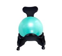 Generico Sedia Ergonomica Stabile For Scrivania E Ufficio | Sedia Balance Ball con ruote e supporto for la schiena, for uso domestico o in ufficio(Color6)
