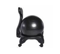 Generico Sedia Ergonomica Stabile For Scrivania E Ufficio | Sedia Balance Ball con ruote e supporto for la schiena, for uso domestico o in ufficio(Color1)