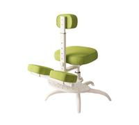 Generico Sedia inginocchiata con supporto for la schiena, sedia ergonomica progettata, sgabello da ufficio regolabile in altezza, for postura e circolazione delle gambe(Color 1,Style 2)