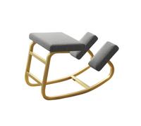 Generico Sedia Inginocchiata,Ergonomica Con Seduta Morbida E Ginocchiere,Scrivania In Ferro Con Inginocchiatoio, Migliora La Postura, For Casa E Ufficio(Gold Frame+Color 4)