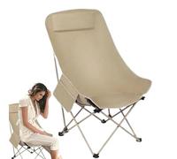 Generico Sedia Luna Campeggio, Sedile Portatile Sulla Spiaggia, Sedia Da Campeggio Pieghevole, 35.83x18.11x18.11 Pollici, Comodi Posti A Sedere, Design Per Salva