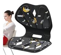 Generico Sedia per correttore posturale - di supporto lombare 45x40 cm, design ergonomico per la schiena, materiale in rete traspirante, attributo angolo regolabile Parola chiave Longtail | Comoda