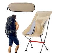 Genérico Sedia pieghevole da esterno, sedia portatile e pieghevole, per sedersi, leggera, per pesca, campeggio, spiaggia, picnic, patio, balcone, giardino, escursionismo, zaino e cortile
