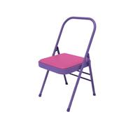 Generico Sedia supporto esercizi portatile, supporto yoga pieghevole, sedile imbottito casa, for eventi in ufficio, giardino domestico, uso della scrivania del computer(Color 4)