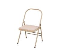 Generico Sedia supporto esercizi portatile, supporto yoga pieghevole, sedile imbottito casa, for eventi in ufficio, giardino domestico, uso della scrivania del computer(Color 1)