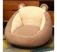 Generico Sedie A Sacco, Cuscini Da Pavimento Con Schienale Avvolgente E Base Antiscivolo, Fodere For Sedie Rimovibili E Lavabili For Soggiorno, Camera Da Letto