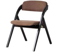 Generico Sedie da conferenza impilabili per Ufficio ed Eventi all'aperto, Design Pieghevole con Piedini Antiscivolo, Colore caffè-B, Soluzione Durevole e Portatile