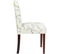 Generico Sedie da pranzo for cucina, con schienale, for ristoranti occidentali, hotel, bar, camera da letto, uso domestico, sedia for computer for il tempo libero(Green,B)