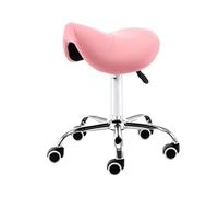 Generico Sedie massaggianti portatili, sgabello da scrivania in piedi, altezza regolabile e sedile da lavoro girevole a 360°, for parrucchiere, salone di bellezza, dentista(Color 3)