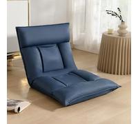 Generico Sedile Da Terra, Sedia Da Terra Pieghevole Con Supporto For La Schiena E Cuscino Alto In Spugna Elastica, Divano Reclinabile For Soggiorno, Camera Da Letto, Finestra A Bovindo