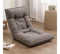 Generico Sedile Da Terra, Sedia Da Terra Pieghevole Con Supporto For La Schiena E Cuscino Alto In Spugna Elastica, Divano Reclinabile For Soggiorno, Camera Da Letto, Finestra A Bovindo