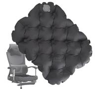 Generico Sedile di cuscino gonfiabile - tappetino di riposo 'aria portatile, pad di rilassamento compatto | Soft Blow -Up Support Styer, Lightweight Comfort Enhancer, Travel Custine, accessorio per