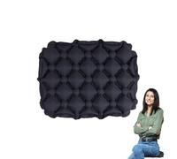 Genérico Sedile gonfiabile: cuscino leggero per sedersi da viaggio, supporto comodo per aereo, design portatile anti-umidità, sedia compatta piena d'aria, per livelli di